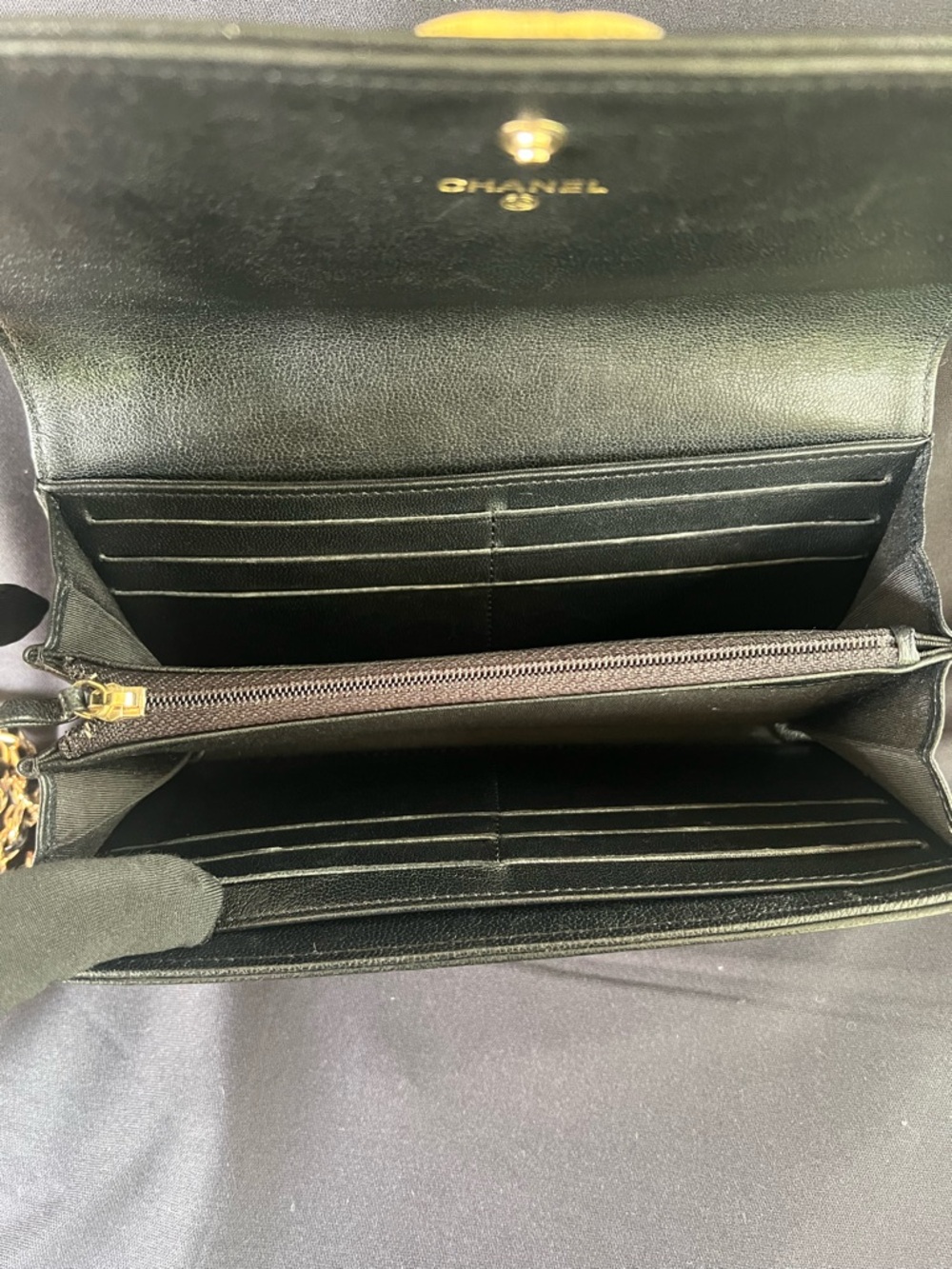 CHANEL MADEMOISELLE LARGE FLAP WALLET - Picture 4 of 15